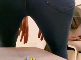 Giantess Samira buttcrush a tiny in jeans then eats it (buttcrush and vore- Trailer)