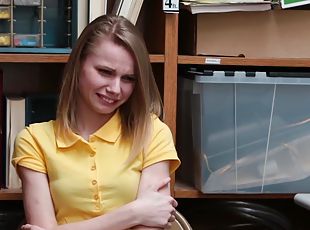Crying Small Titted Russian Teen Thief Punish Fucked